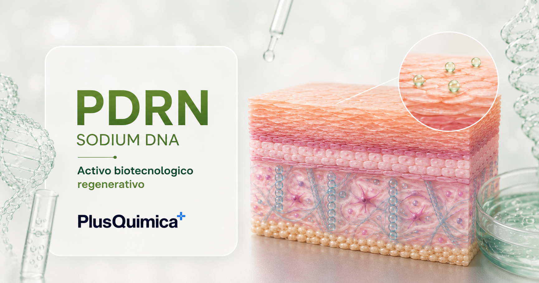PDRN en formulación tópica