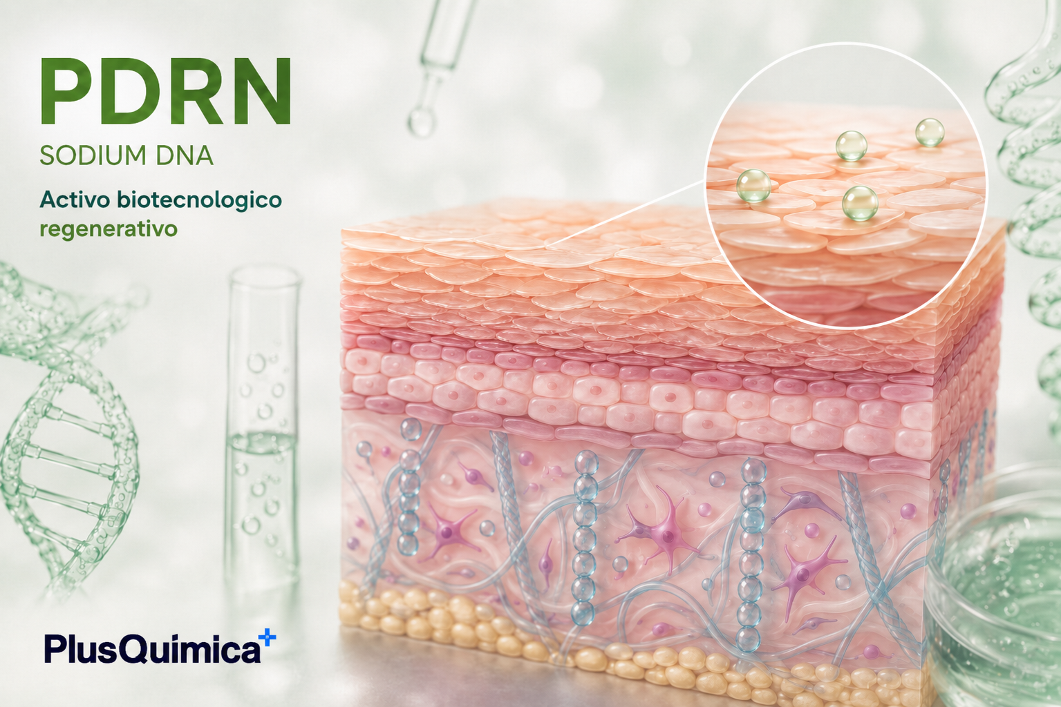 PDRN en formulación tópica